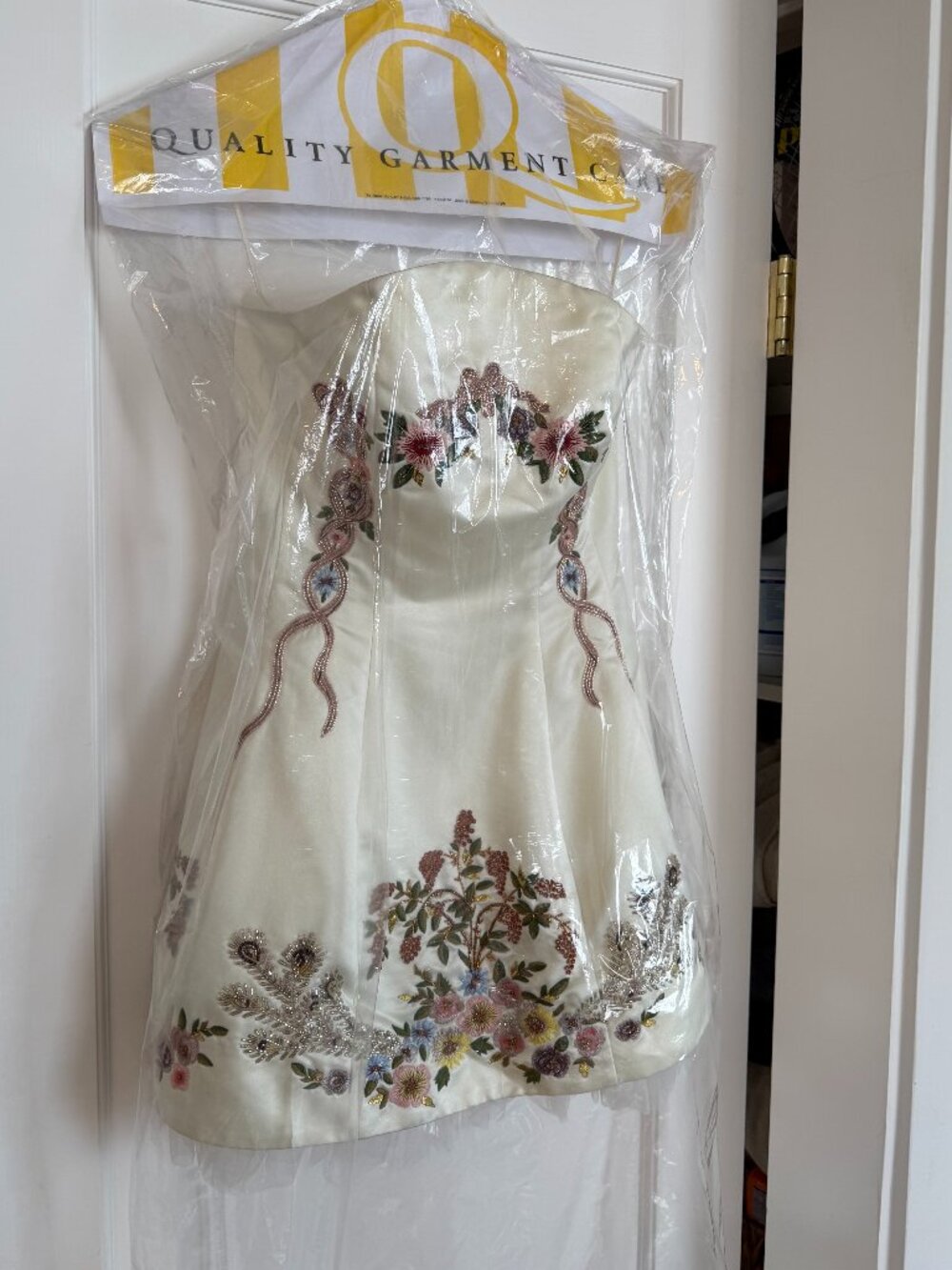 Clio Peppiatt Peacock Dress - Size M - Picture 7 of 7